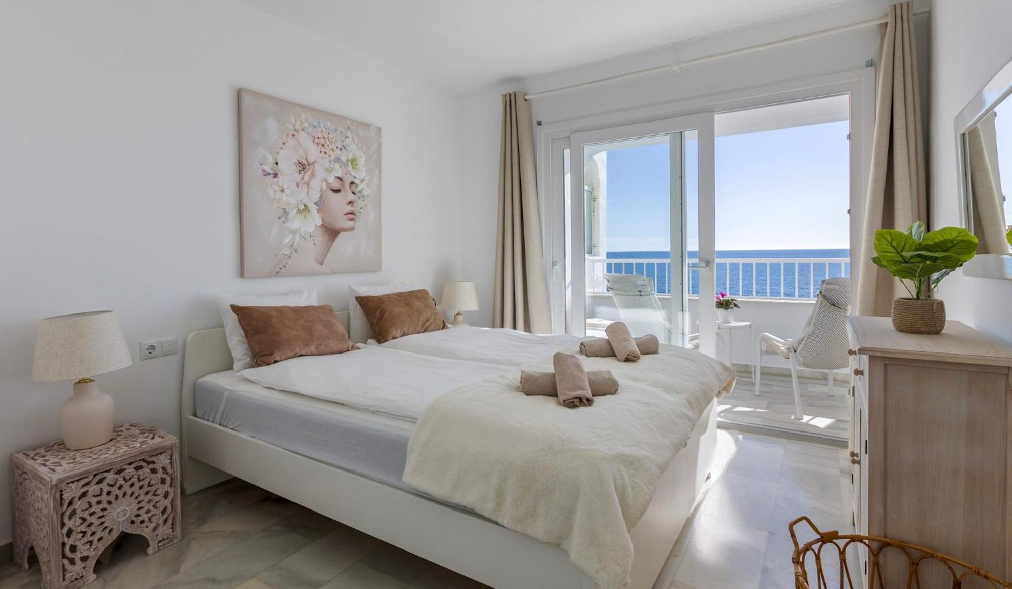 Ferienwohnung Oceanfront Mijas Exterior foto