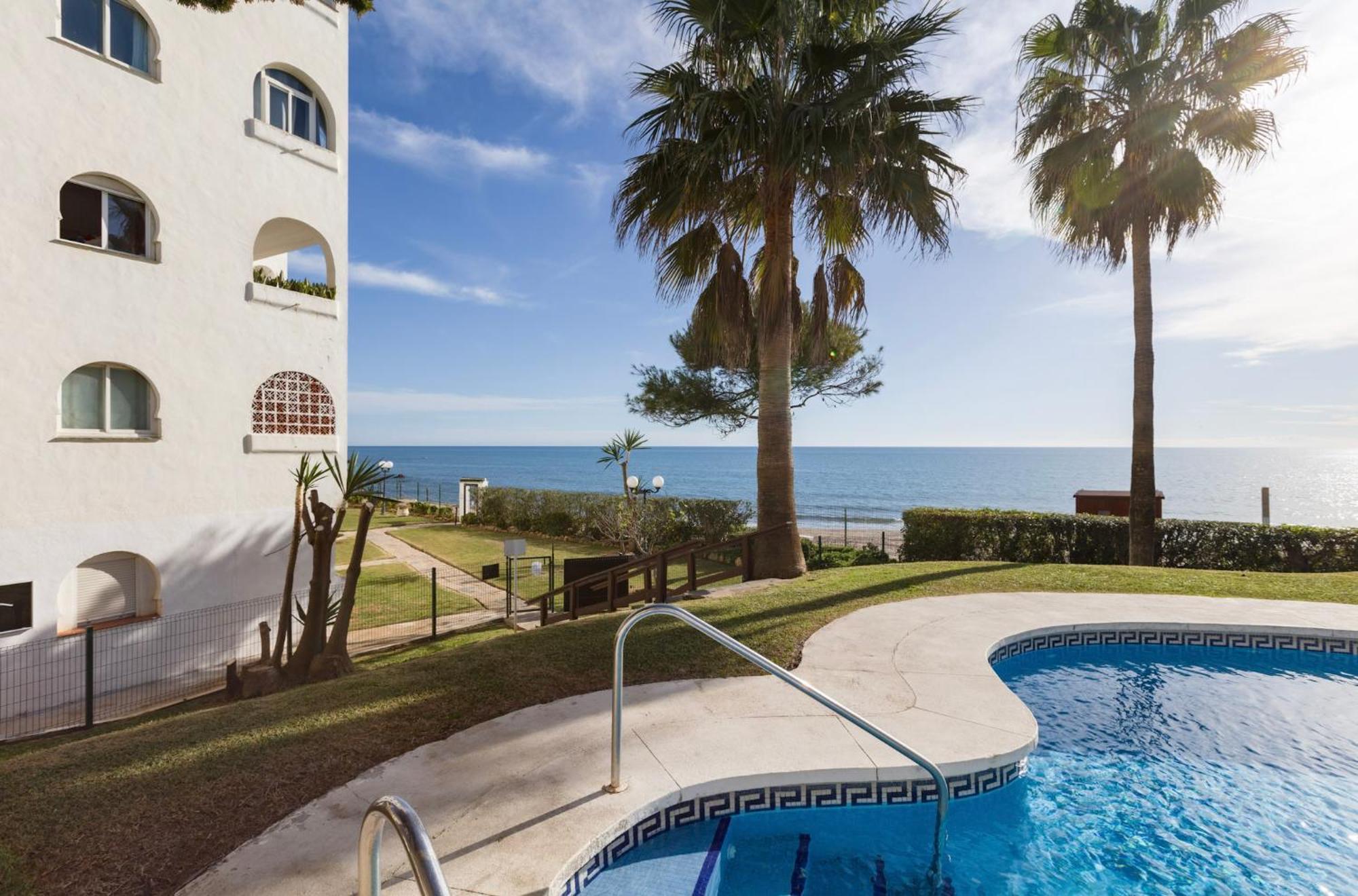 Ferienwohnung Oceanfront Mijas Exterior foto