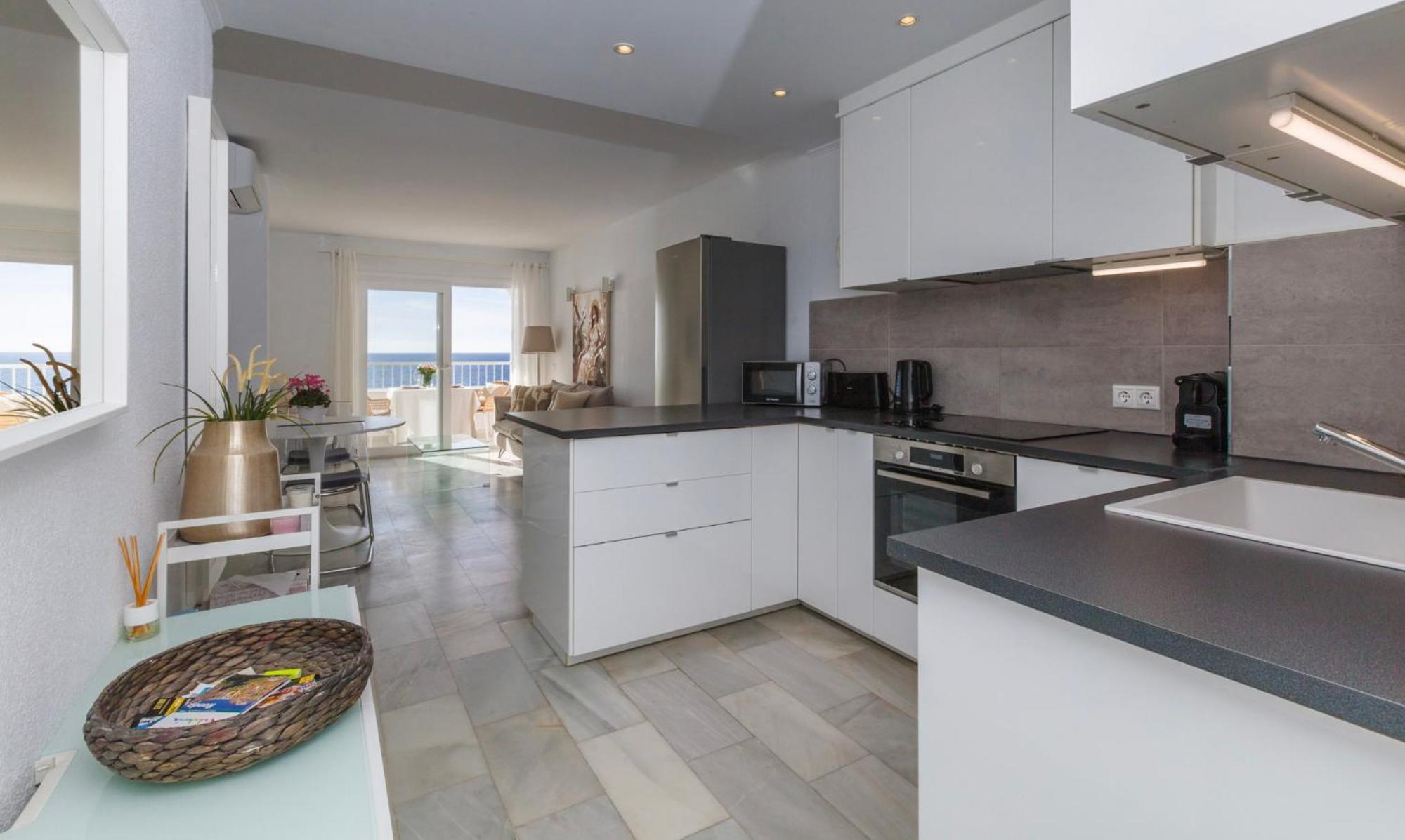 Ferienwohnung Oceanfront Mijas Exterior foto
