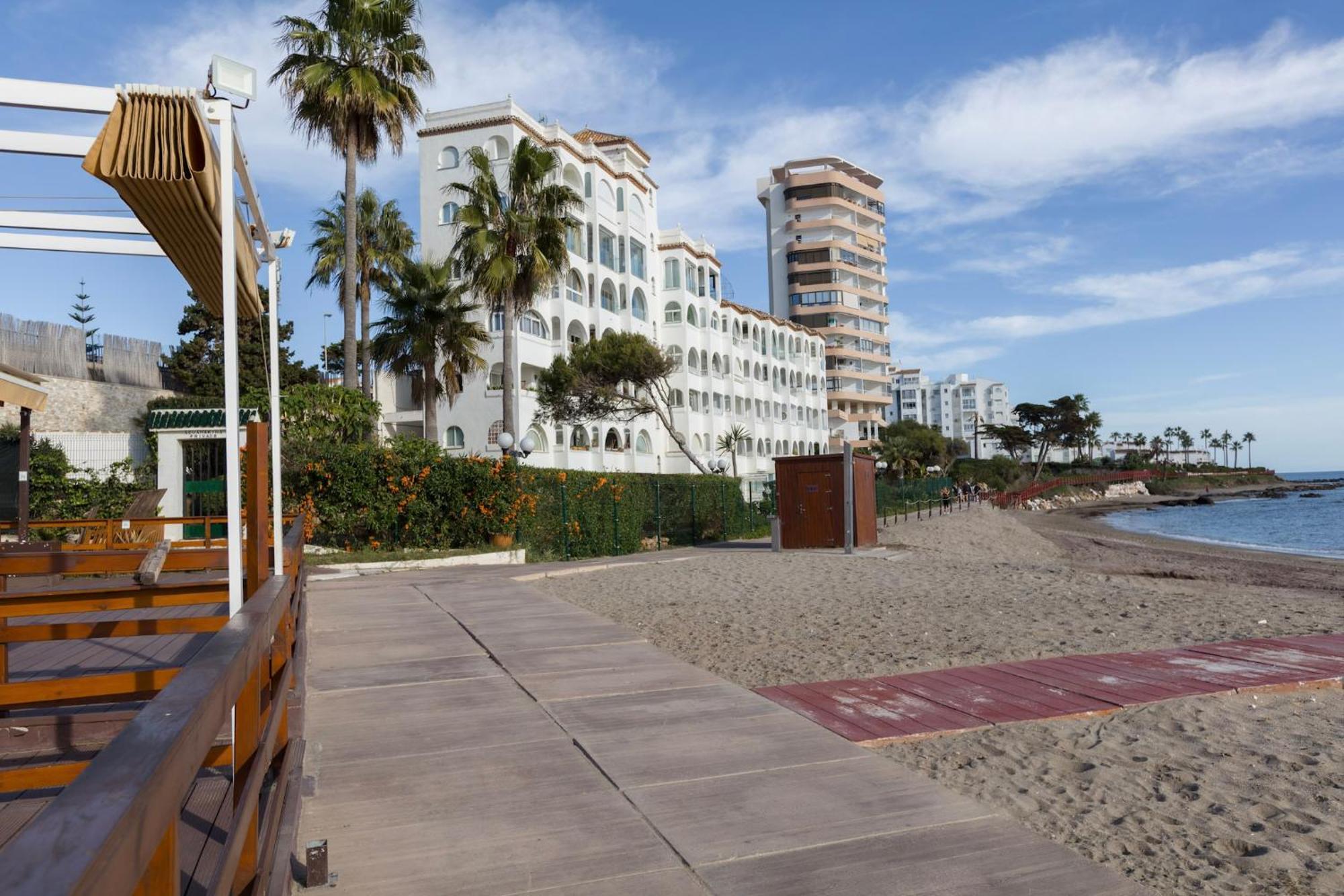 Ferienwohnung Oceanfront Mijas Exterior foto
