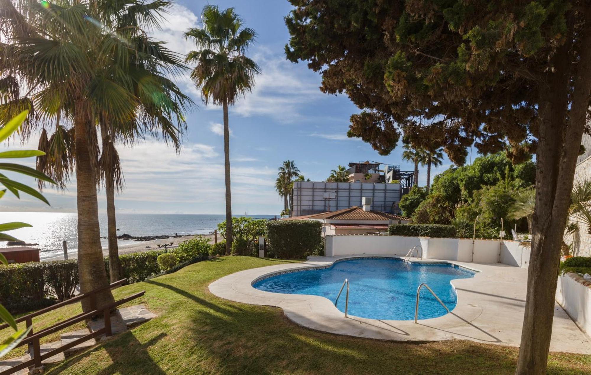 Ferienwohnung Oceanfront Mijas Exterior foto