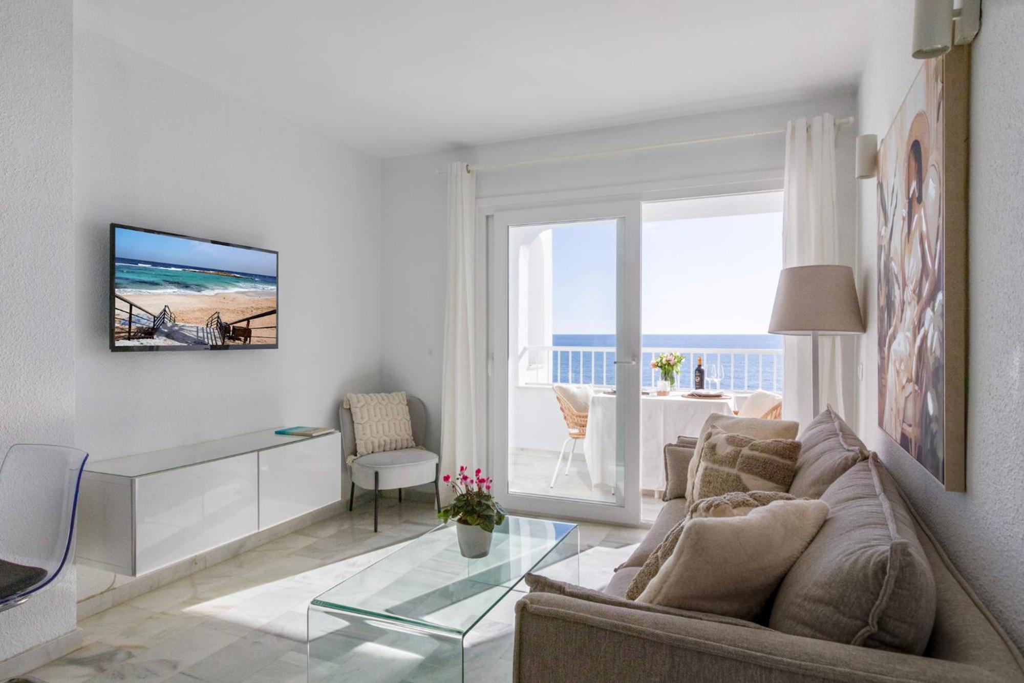 Ferienwohnung Oceanfront Mijas Exterior foto
